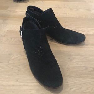 Black ankle boots